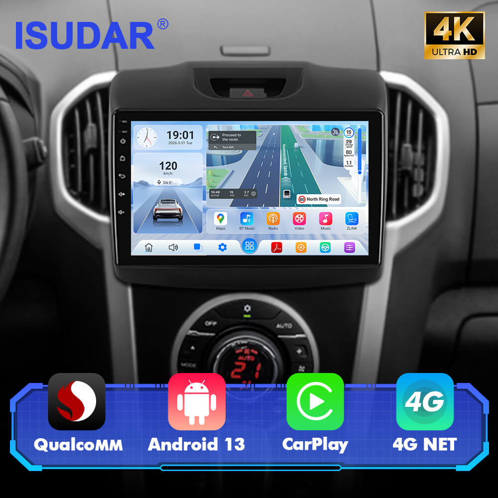 Q74 Qualcomm Android 13 9" Car Radio For Isuzu D-Max/Mu-X / Chevrolet Trailblazer Holden S10 Colorado 2015-2018