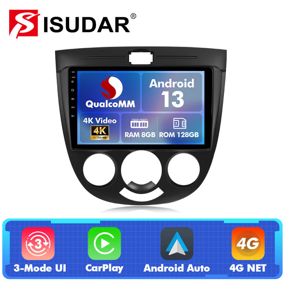 Q74 Qualcomm Android 13 9" Car Radio For Chevrolet Optra 2004-2013