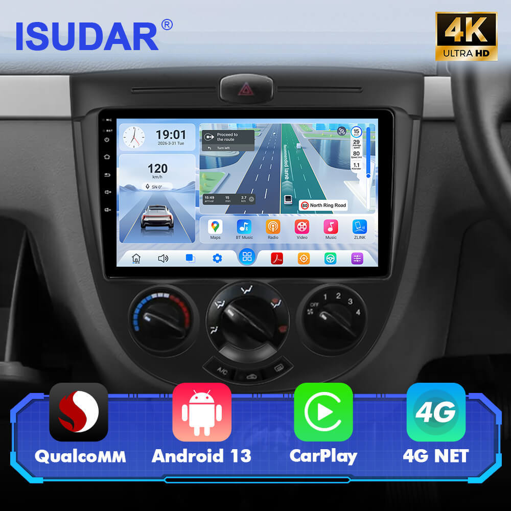 Q74 Qualcomm Android 13 9" Car Radio For Chevrolet Optra 2004-2013