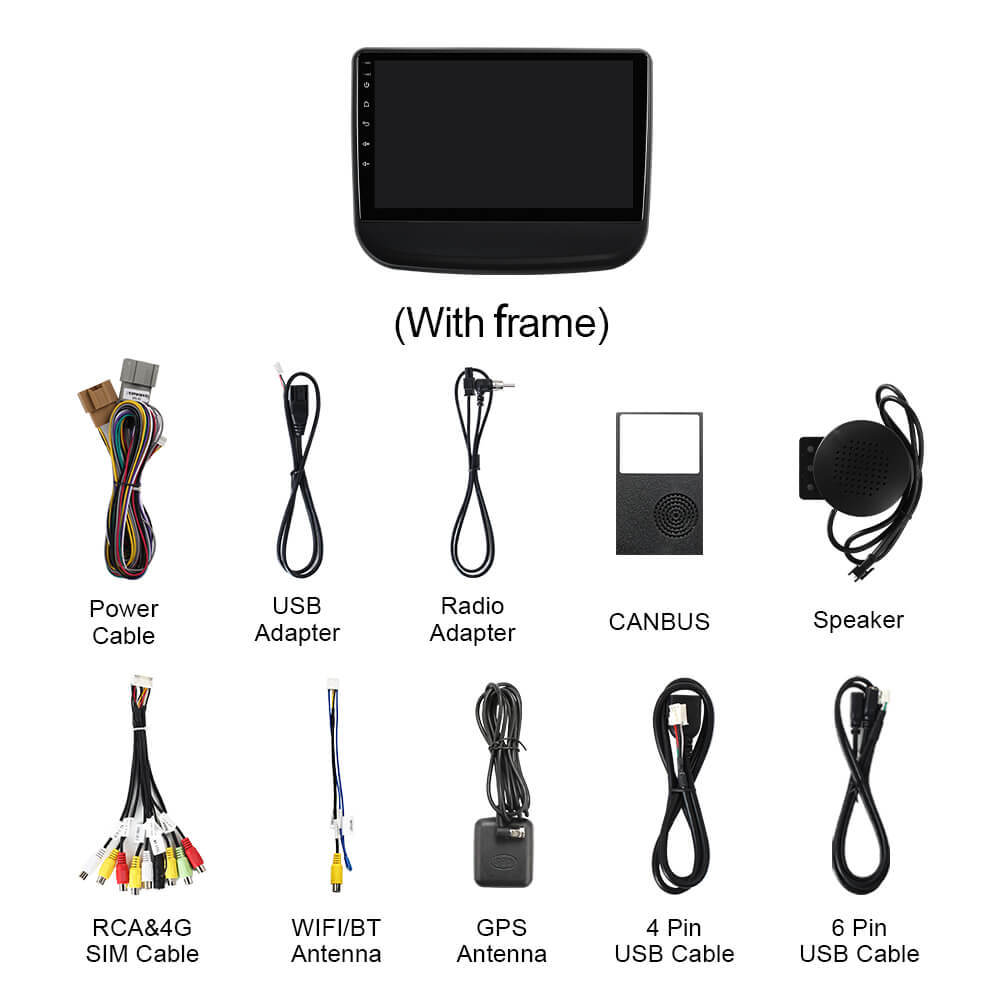 Q74 Qualcomm Android 13 10" Car Radio For Chevrolet Equinox 2016 -2018