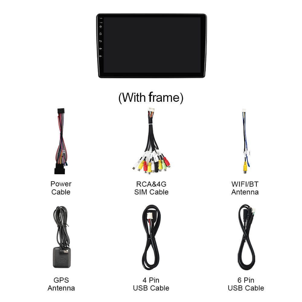 Q74 Qualcomm Android 13 9" Car Radio For LADA Granta Sport 2011 - 2018