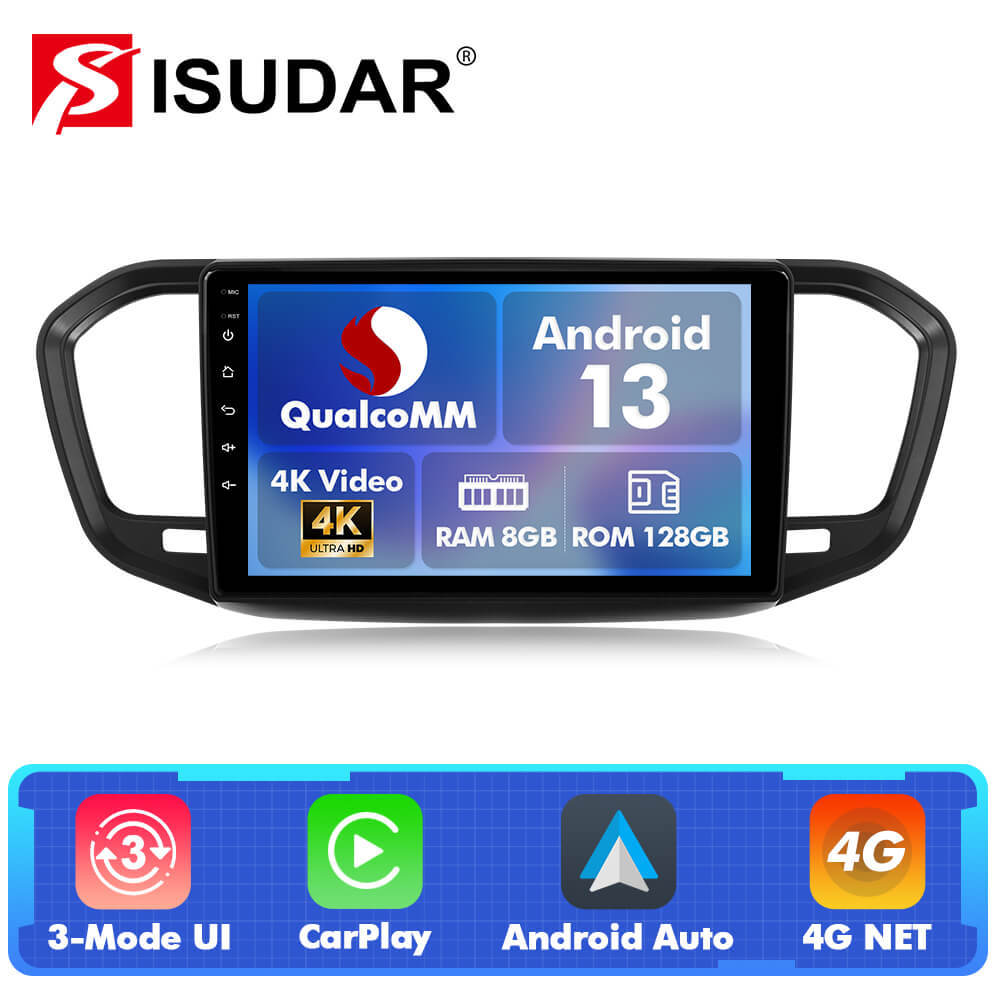 Q74 Qualcomm Android 13 9" Car Radio For LADA Vesta 2023