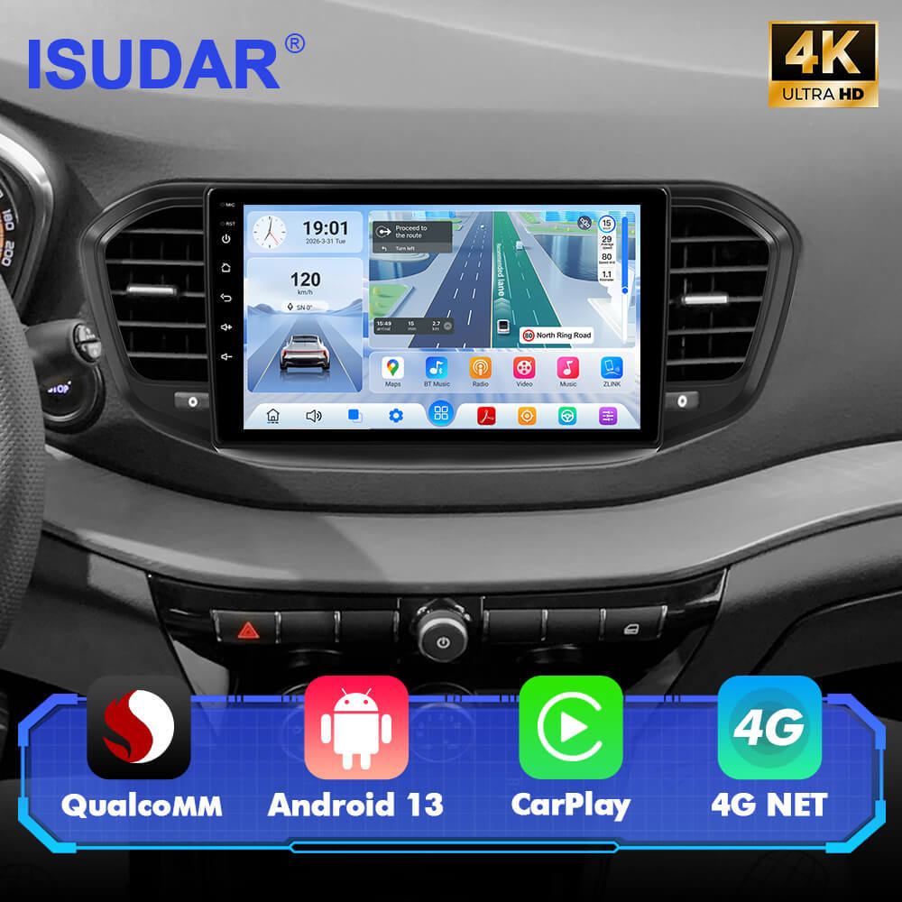 Q74 Qualcomm Android 13 9" Car Radio For LADA Vesta 2023