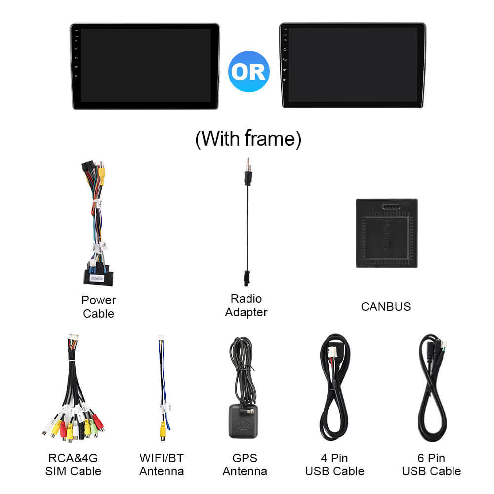 Q74 Qualcomm Android 13 9" Car Radio For Peugeot 407 1 2004 - 2011