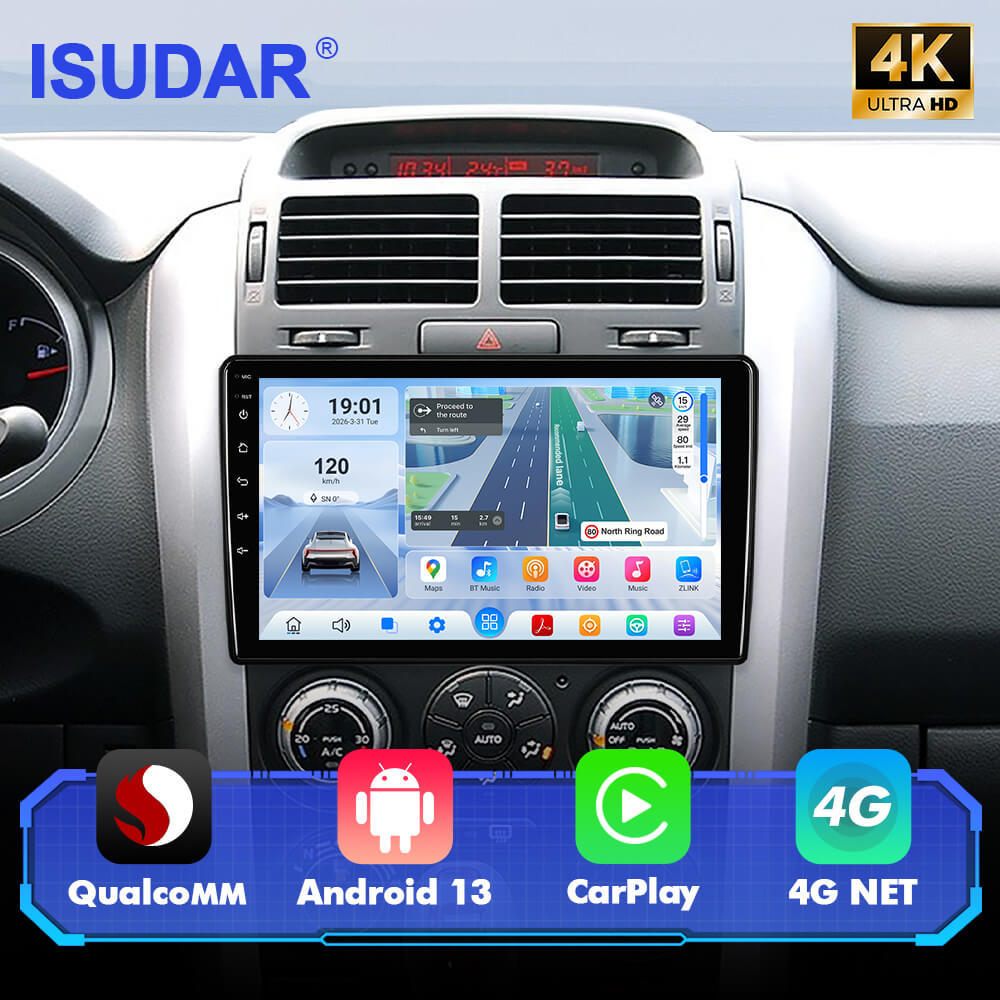 Q74 Qualcomm Android 13 9" Car Radio For Suzuki Grand Vitara 2005-2015