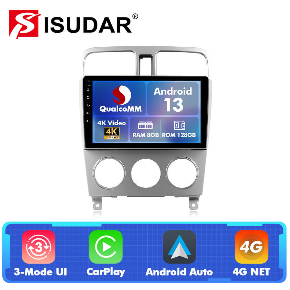 Q74 Qualcomm Android 13 9" Car Radio For Subaru Forester 2002-2007