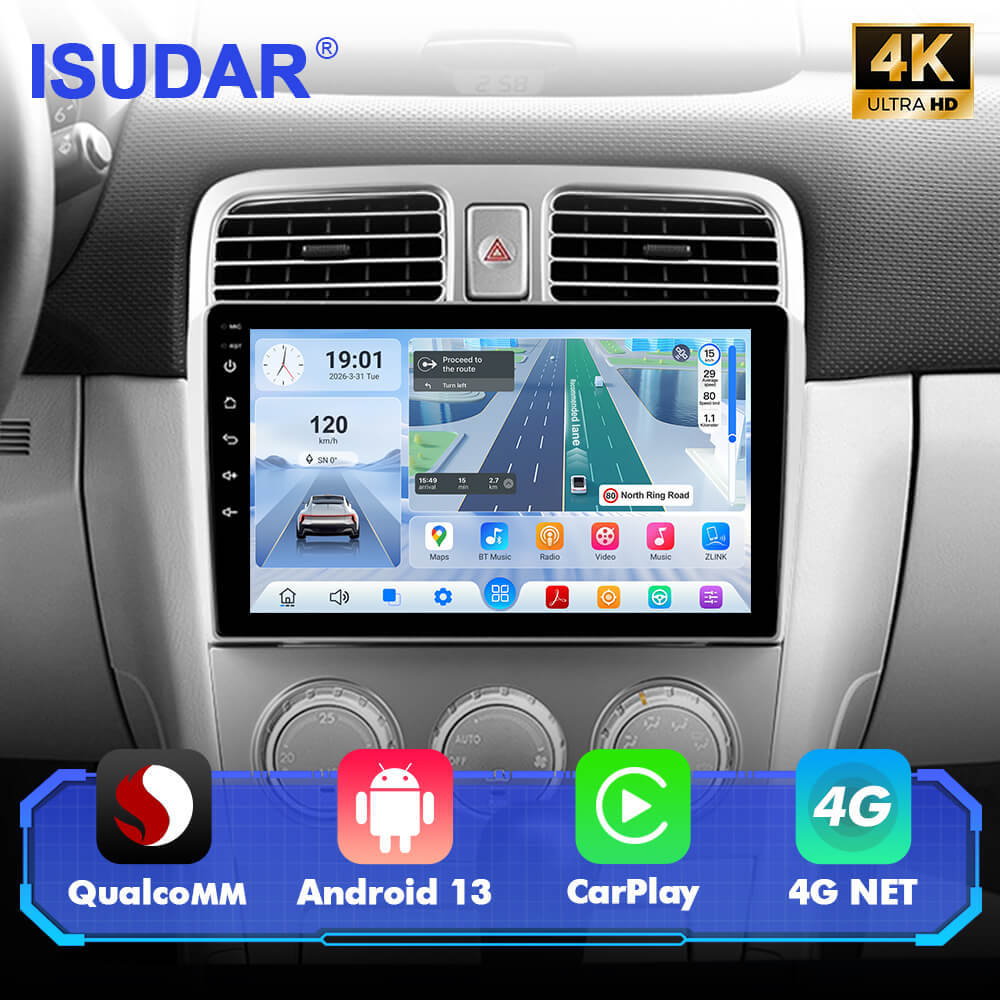 Q74 Qualcomm Android 13 9" Car Radio For Subaru Forester 2002-2007
