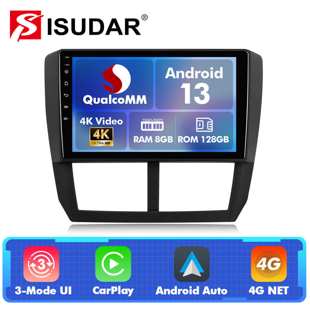 Q74 Qualcomm Android 13 9" Car Radio For Subaru Forester/Impreza/mpreza WRX/ Impreza WRX STI
