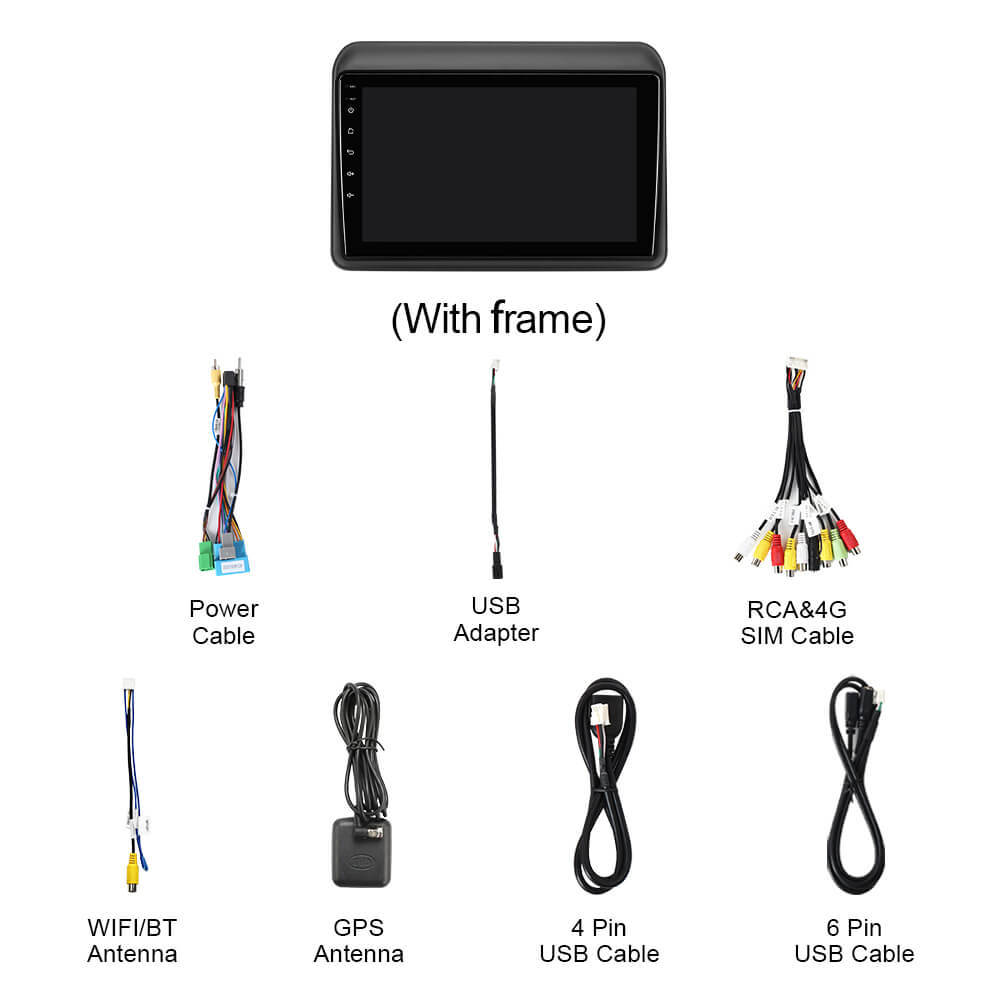 Q74 Qualcomm Android 13 9" Car Radio For Suzuki Ertiga 2019-2021