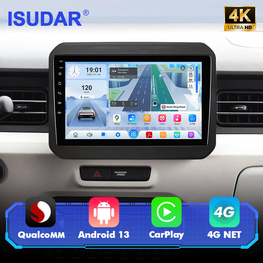 Q74 Qualcomm Android 13 9" Car Radio For Suzuki Ignis 2017-2020