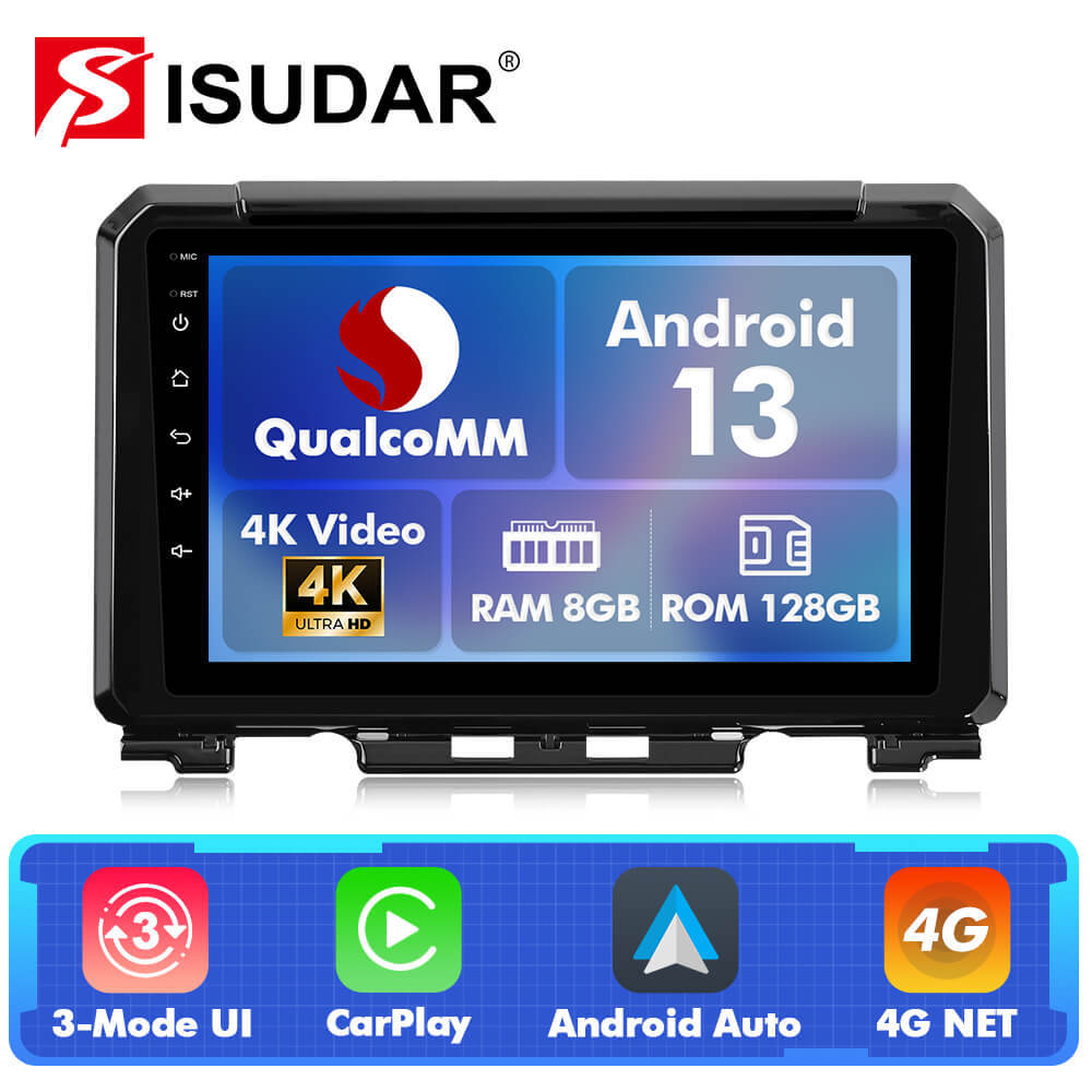Q74 Qualcomm Android 13 9" Car Radio For Suzuki Jimny 2018-2020