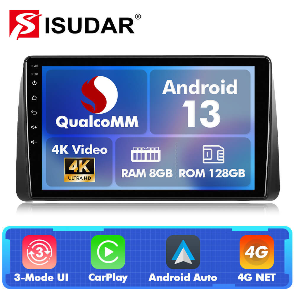 Q74 Qualcomm Android 13 9" Car Radio For Dodge Grand Caravan 2011-2020 Chrysler Town & Country 2011-2016 Chrysler Grand Voyager 20112015