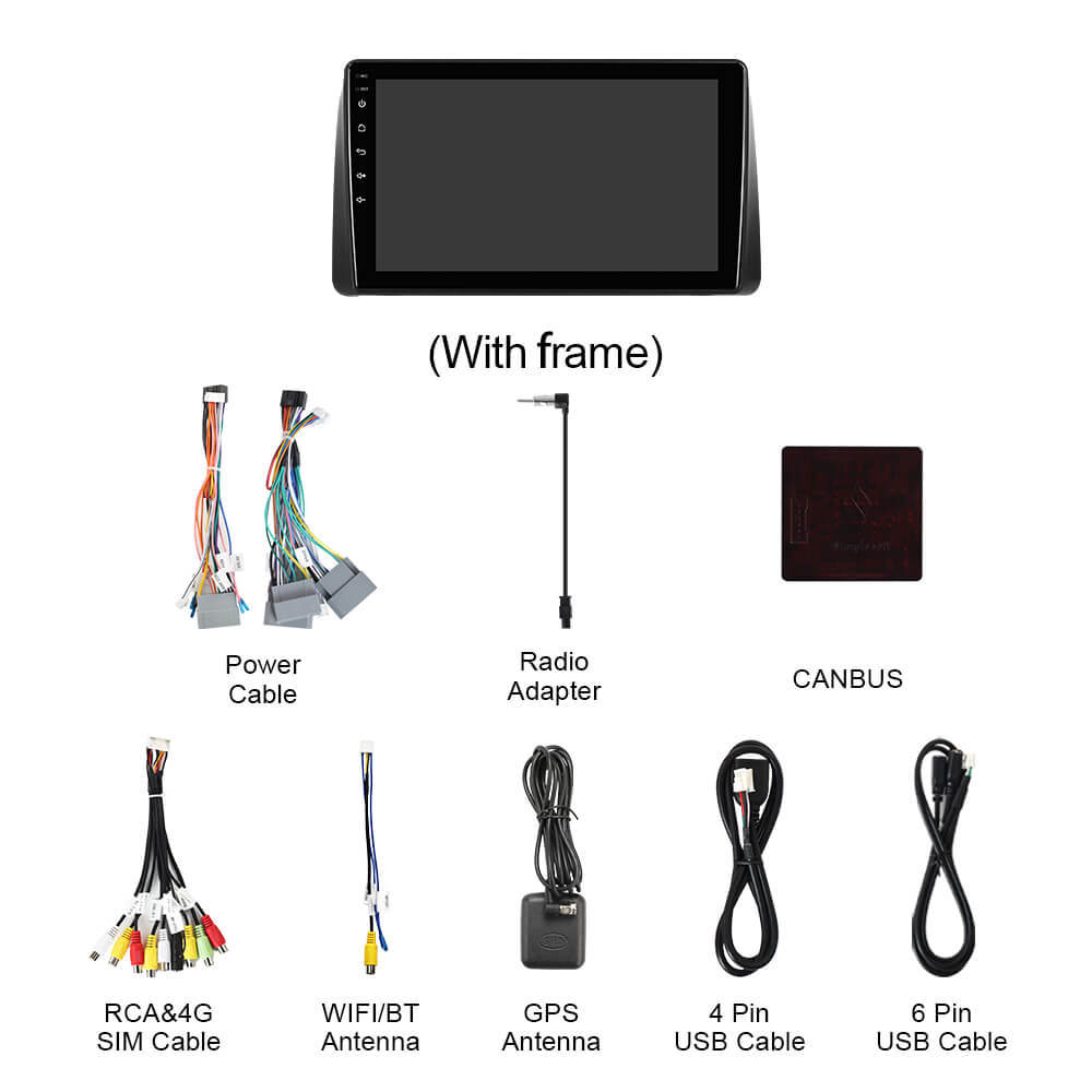 Q74 Qualcomm Android 13 9" Car Radio For Dodge Grand Caravan 2011-2020 Chrysler Town & Country 2011-2016 Chrysler Grand Voyager 20112015