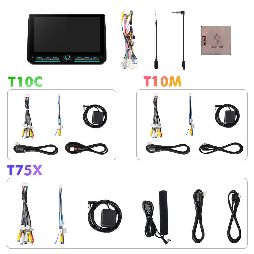 T75/T10C/T10M 10inch Android 14 Angle Key 2.0 Car Radio For Peugeot 407 1 2004 - 2011