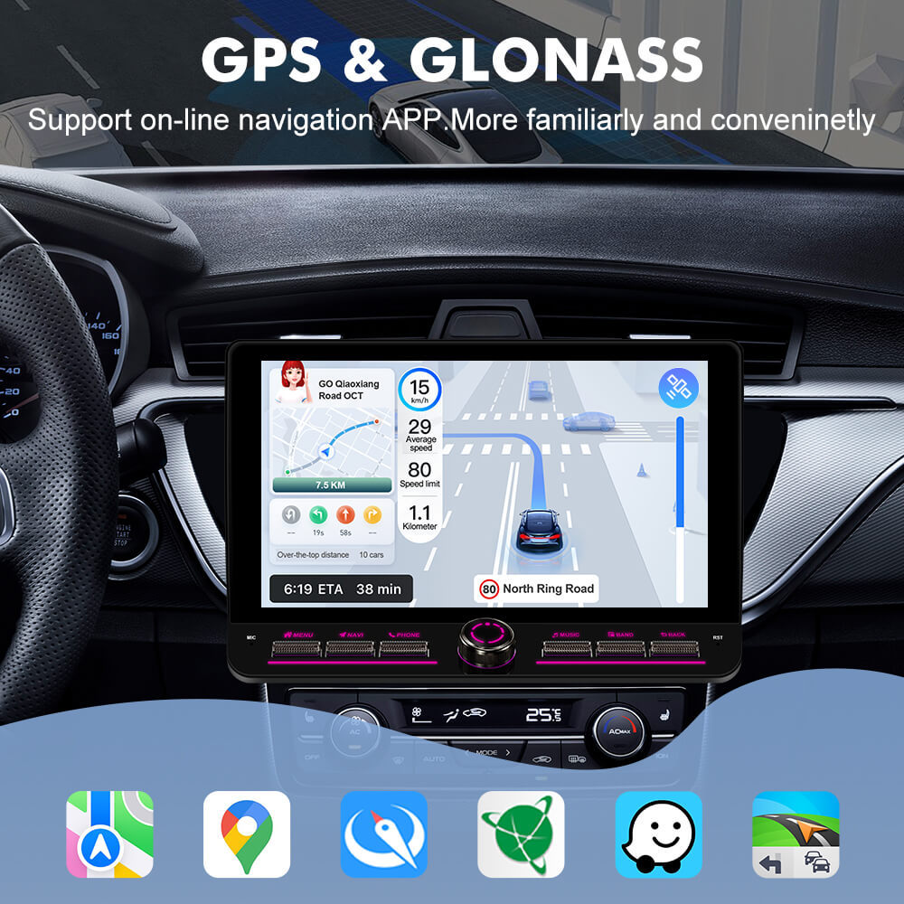 T10C/T10M/T75X 10" Android 14 New Design Button Car Radio For Jeep Wrangler JL Gladiator 2018-2021