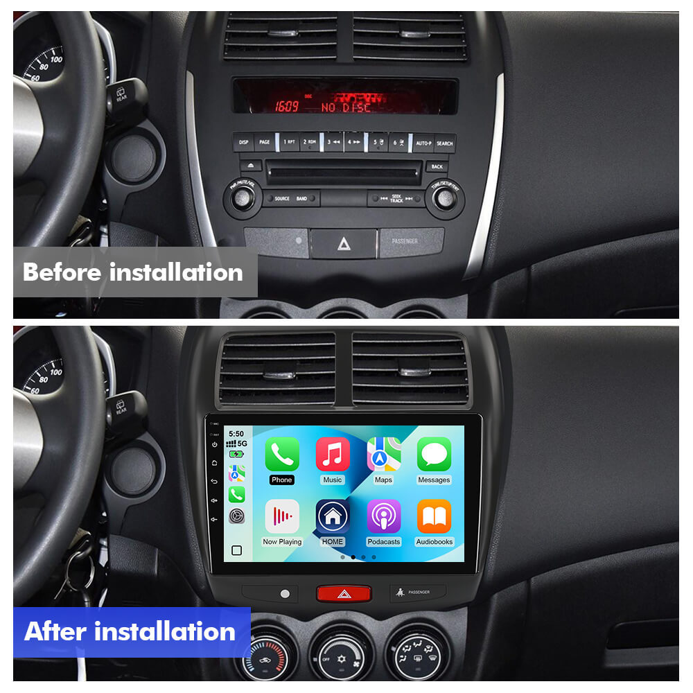 For Mitsubishi ASX 2010-2016 Q74 Qualcomm Android 13 10" Car Radio