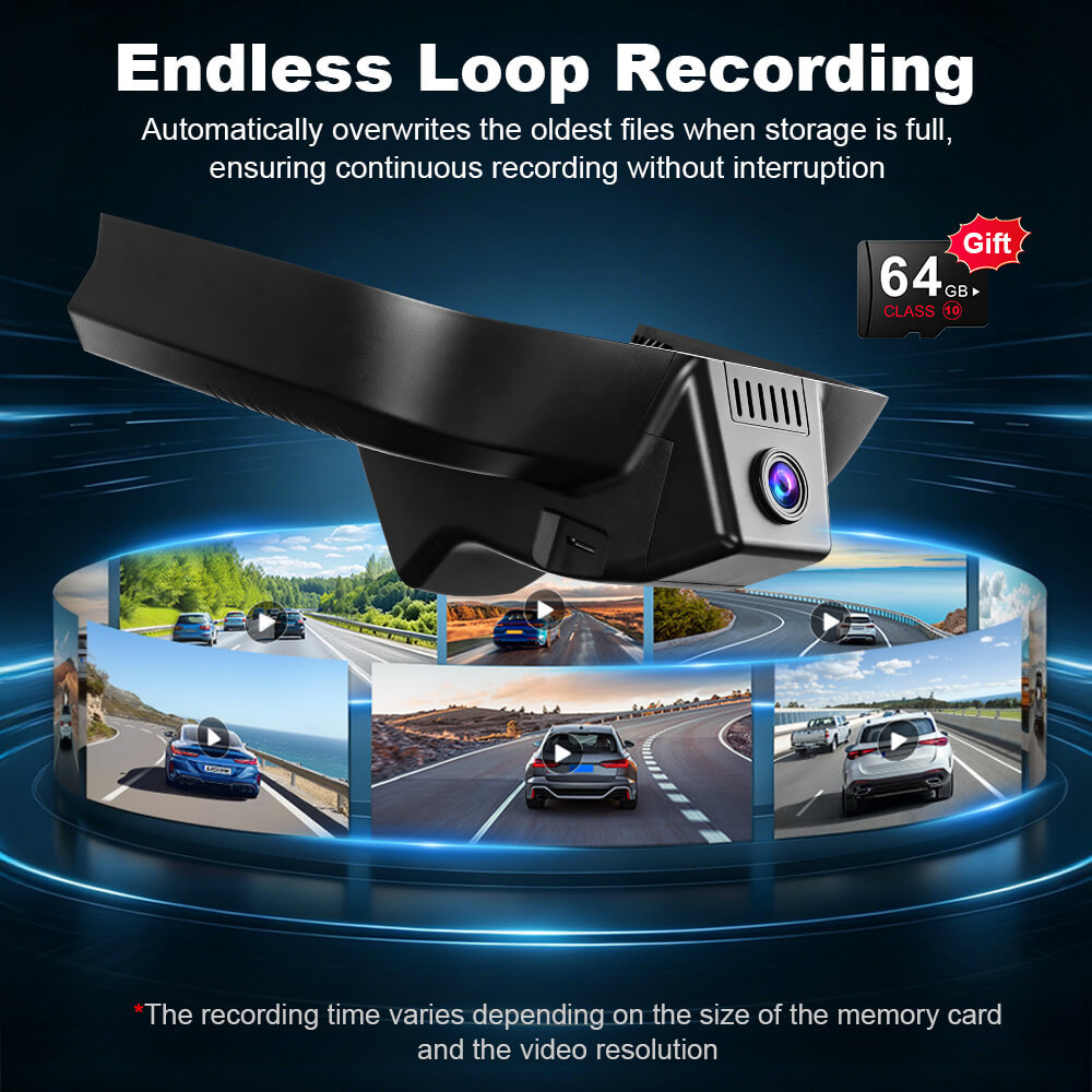 ISUDAR 2026 OEM Dash Cam | 4K UHD | Sony Sensor | WiFi App | For Volvo EX30 2024-2025
