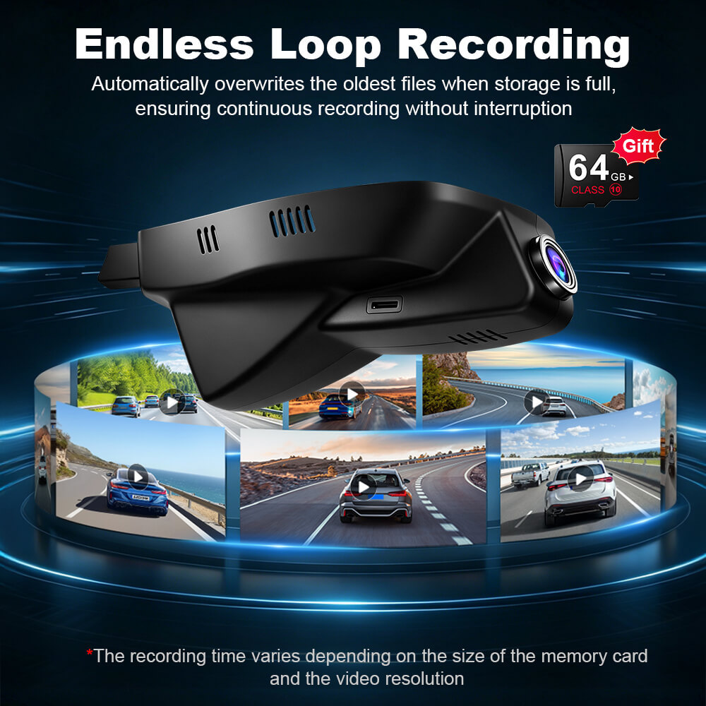 ISUDAR 2026 OEM Dash Cam | 4K UHD | Sony Sensor | WiFi App | For Peugeot 2008/208 HDI GT GTi Allure CC II R2 R5 2016-2017