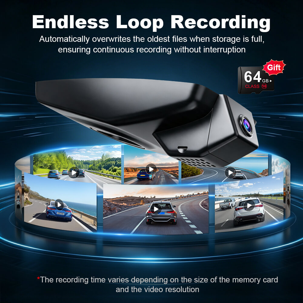 ISUDAR 2026 OEM Dash Cam | 4K UHD | Sony Sensor | WiFi App | For RAV4 2019-2021 Hybrid Prime & RAV4Prime 2021-2024 (Without Vent Hole)
