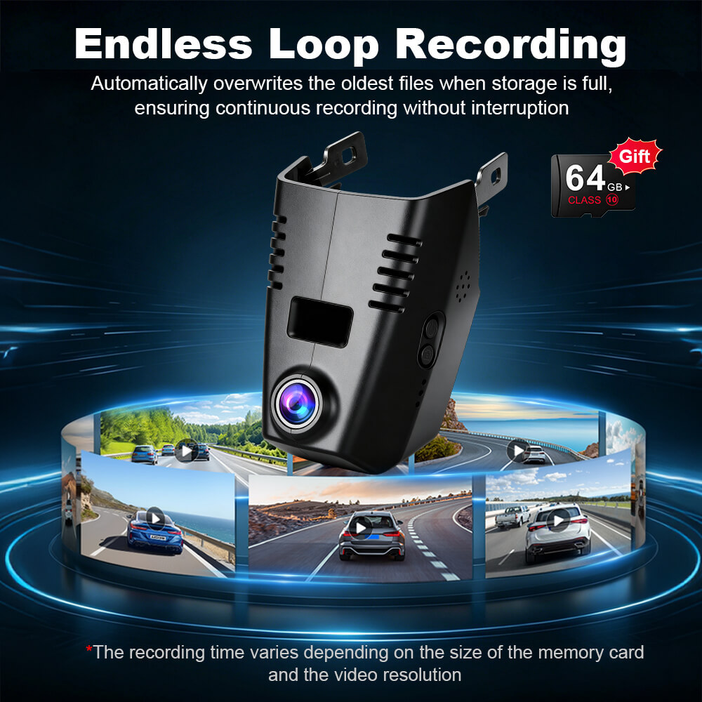 ISUDAR 2026 OEM Dash Cam | 4K UHD | Sony Sensor | WiFi App | For BMW G30 G31 G38 G11 G12 G32 M5 F90 2017-2023; 5/6/7 series 530i 540i 520i 520d 530d 540d With Probe