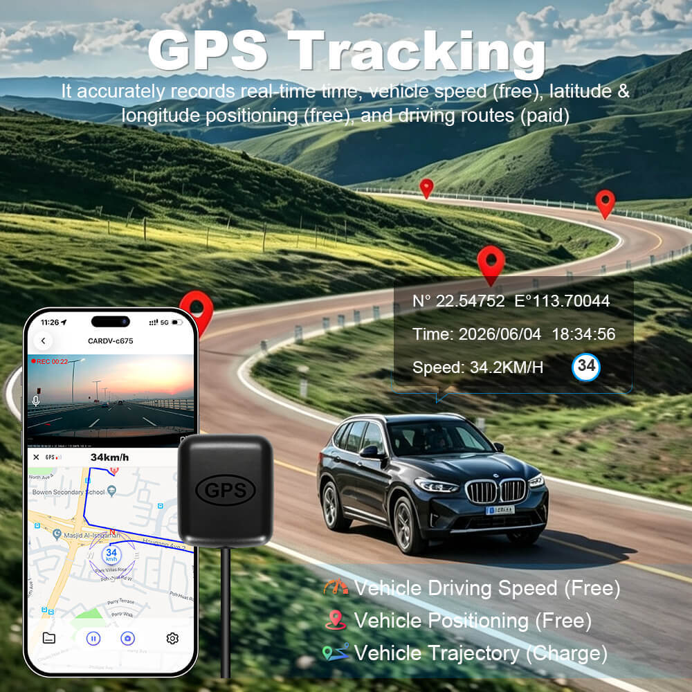 ISUDAR 2026 OEM Dash Cam | 4K UHD | Sony Sensor | WiFi App | For BMW X3 M iX3 G01 2018-2023
