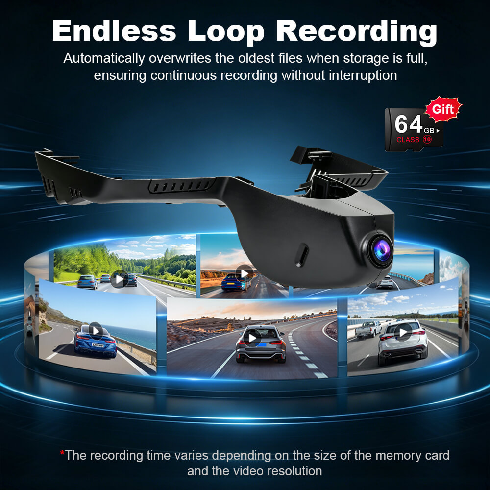 ISUDAR 2026 OEM Dash Cam | 4K UHD | Sony Sensor | WiFi App | For BMW X3 M iX3 G01 2018-2023