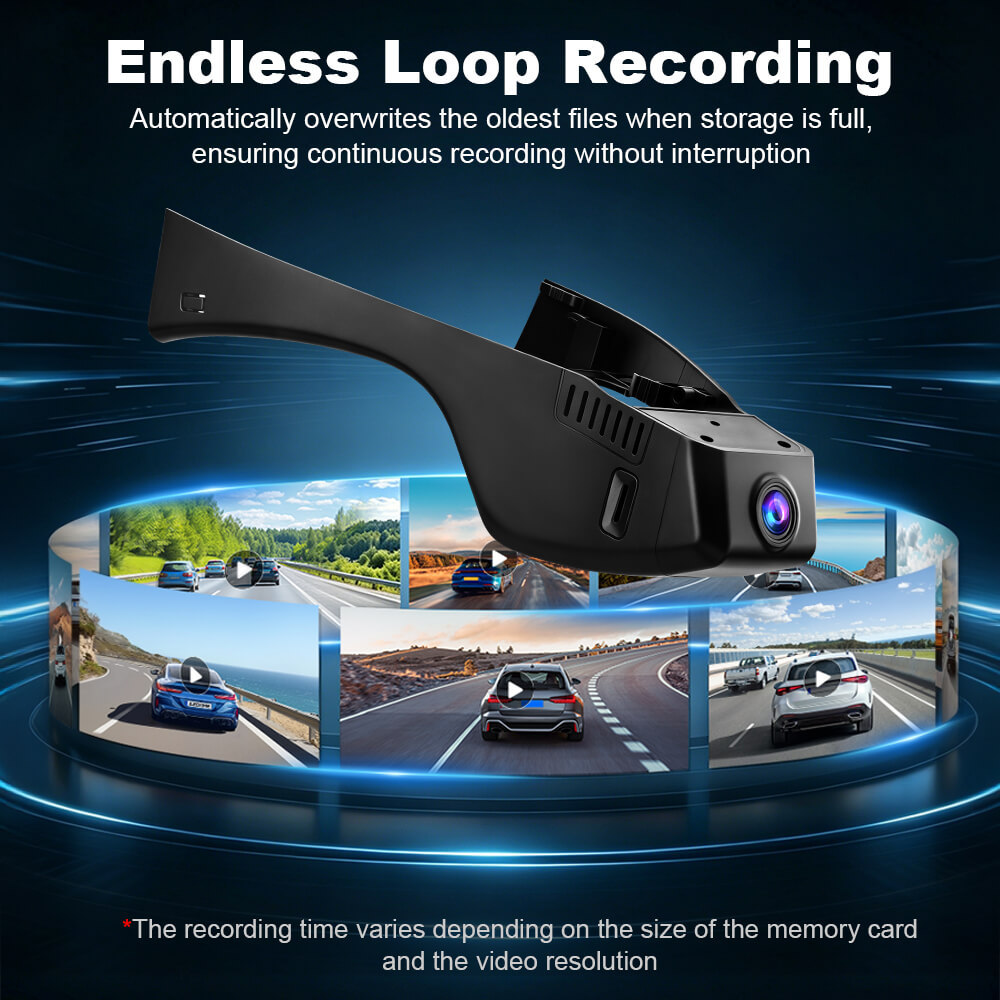 ISUDAR 2026 OEM Dash Cam | 4K UHD | Sony Sensor | WiFi App | For Volkswagen ID.4 ID.5 ID4 ID5 2020-2024