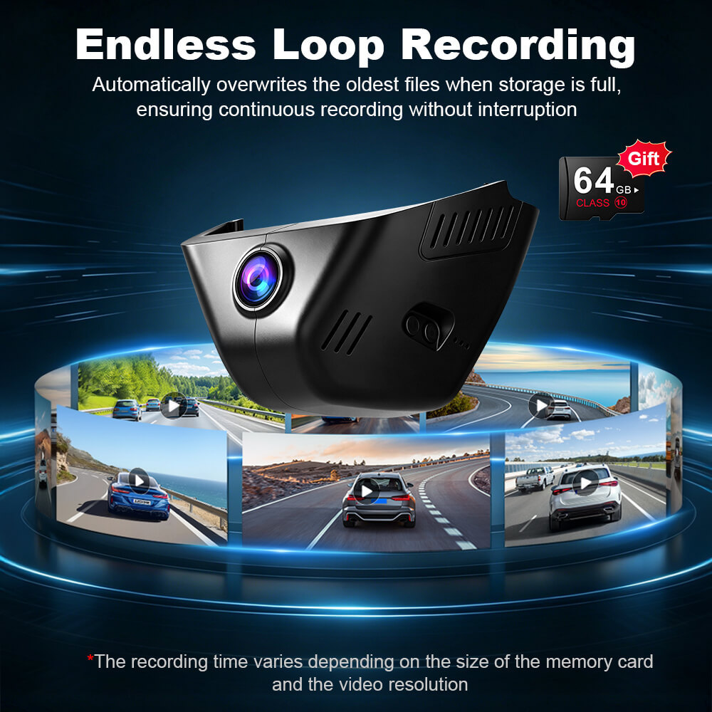 ISUDAR 2026 OEM Dash Cam | 4K UHD | Sony Sensor | WiFi App | For Honda ZR-V HR-V HR ZR VRZ 2022-2025