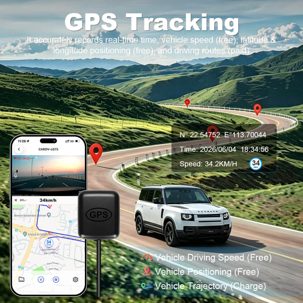 ISUDAR 2026 OEM Dash Cam | 4K UHD | Sony Sensor | WiFi App | For Land Rover Defender L663 2019-2025