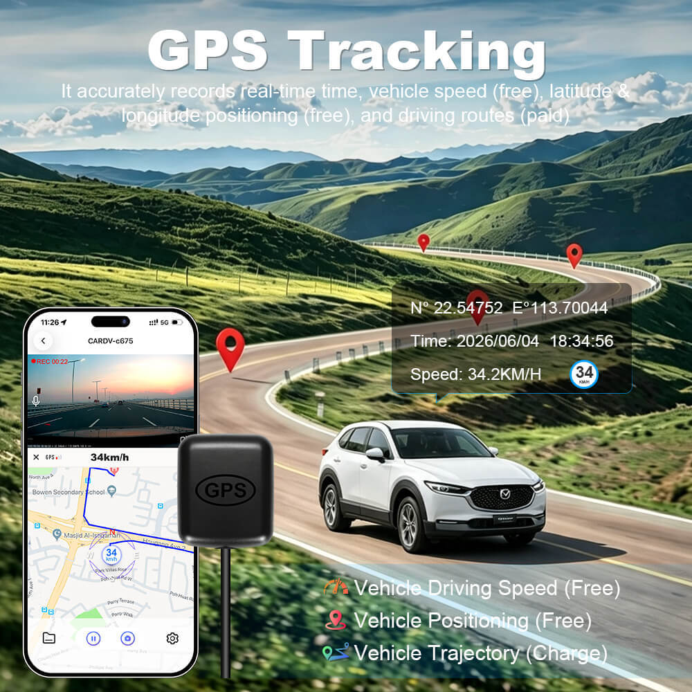 ISUDAR 2026 OEM Dash Cam | 4K UHD | Sony Sensor | WiFi App | For Mazda CX-30 CX50 CX30 CX50 EV 2020-2023