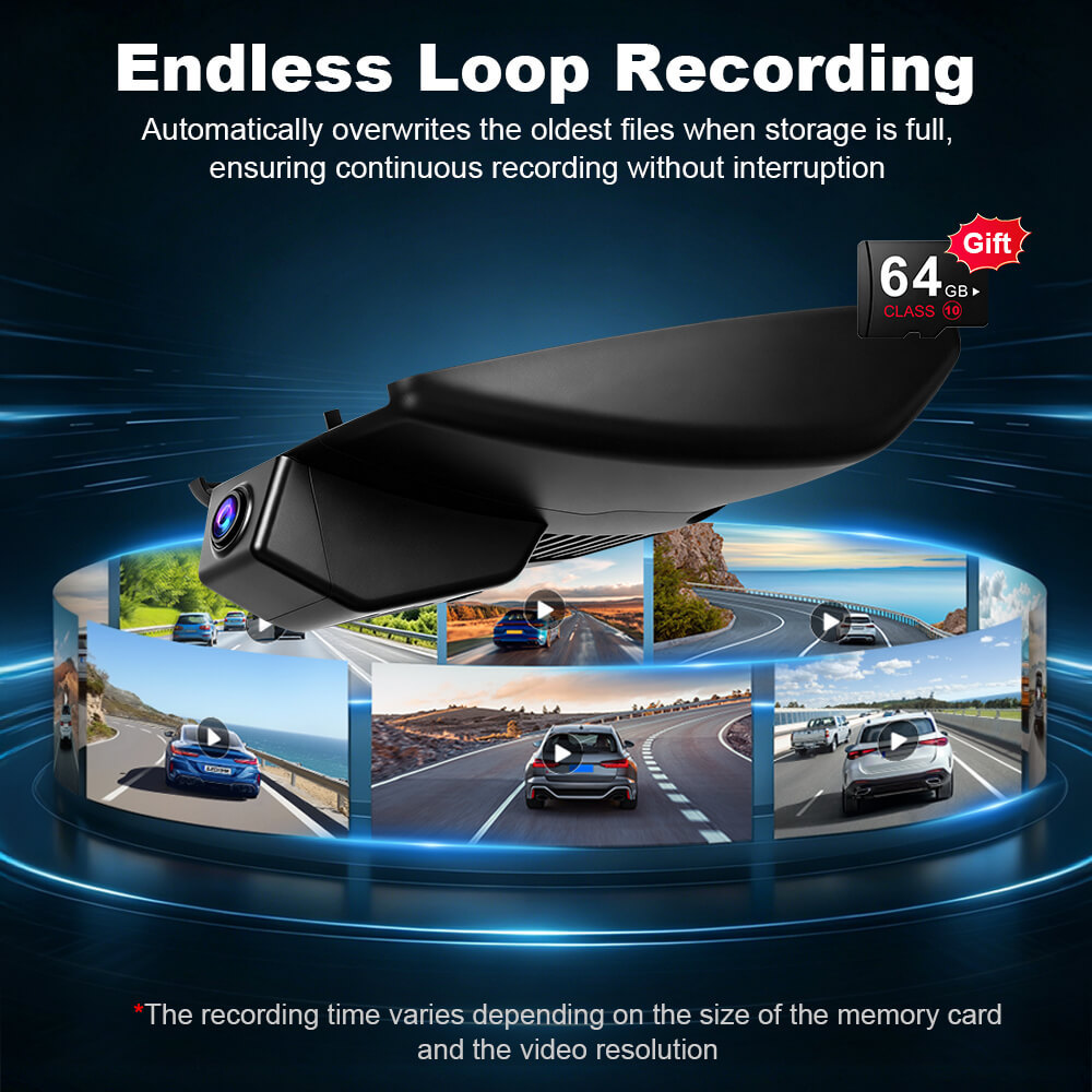 ISUDAR 2026 OEM Dash Cam | 4K UHD | Sony Sensor | WiFi App | For Mazda CX-5 CX-4 CX5 CX4 CX-9 2017-2025 Left-Hand Drive