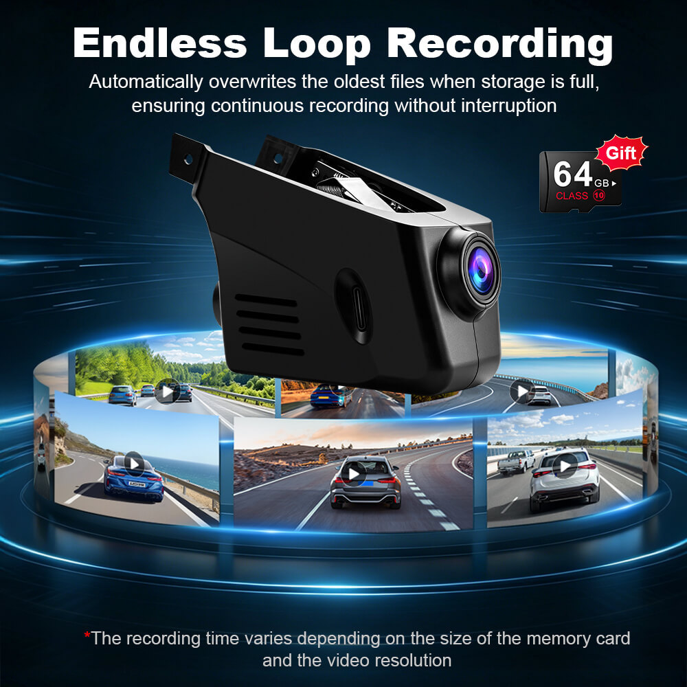 ISUDAR 2026 OEM Dash Cam | 4K UHD | Sony Sensor | WiFi App | For Porsche Cayenne/ Macan/Panamera/Cayman/Boxster