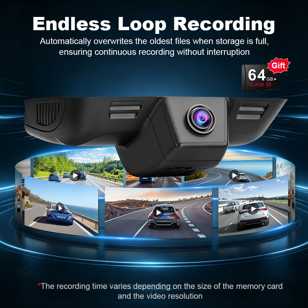 ISUDAR 2026 OEM Dash Cam | 4K UHD | Sony Sensor | WiFi App | For Mercedes-Benz E Class 2009-2016 C Class 2011-2014