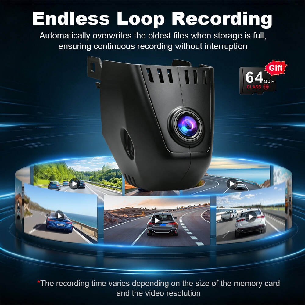 ISUDAR 2026 OEM Dash Cam | 4K UHD | Sony Sensor | WiFi App | For BMW G30 G31 G38 G11 G12 G32 M5 F90 5/6/7 series 530i 540i 520i 520d 530d 540d without Probe