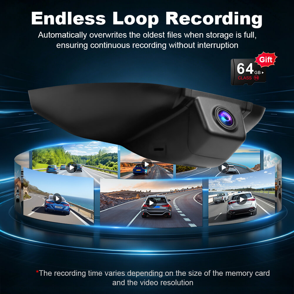 ISUDAR 2026 OEM Dash Cam | 4K UHD | Sony Sensor | WiFi App | For Honda Accord 2018-2022 Hybrid