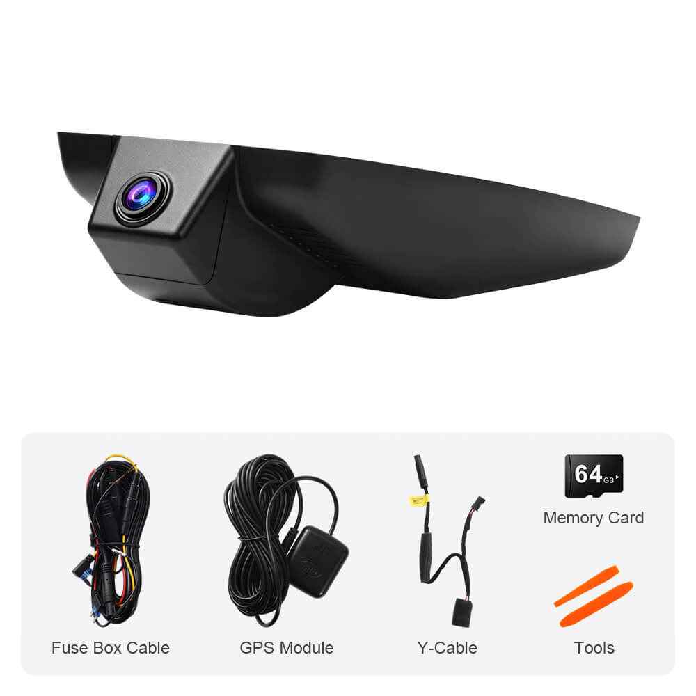 ISUDAR 2026 OEM Dash Cam | 4K UHD | Sony Sensor | WiFi App | For Toyota RAV4 2022 to 2025 (With Vent Hole)