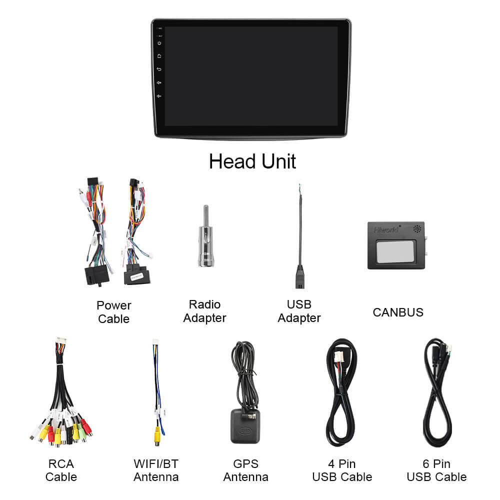 T57 Android 13 2 Din Car Stereo 9" Car Multimedia Player GPS Navigation Wireless CarPlay & Android Auto For Alfa Romeo Mito 2008-