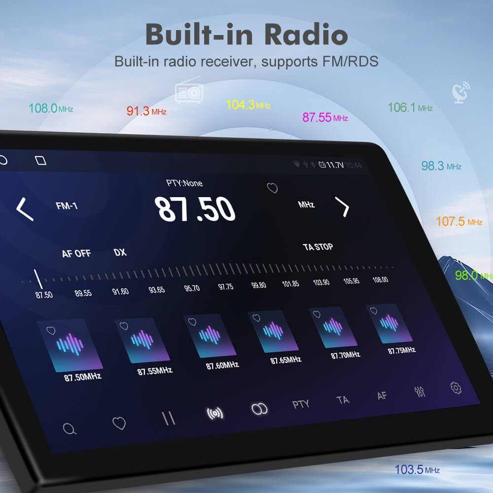 T57 Android 13 2 Din Car Stereo 9" Car Multimedia Player GPS Navigation Wireless CarPlay & Android Auto For Alfa Romeo Mito 2008-