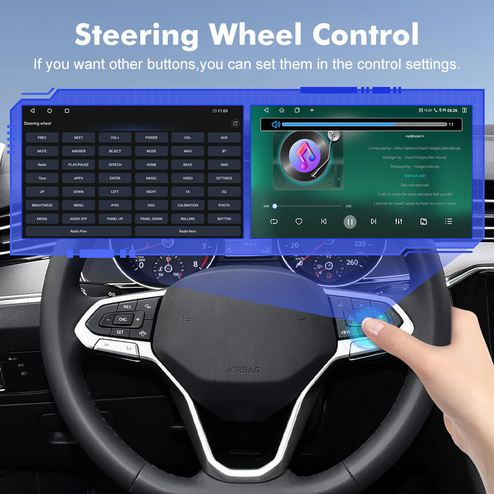T57 Android 13 2 Din Car Stereo 9" Car Multimedia Player GPS Navigation Wireless CarPlay & Android Auto For Alfa Romeo Mito 2008-
