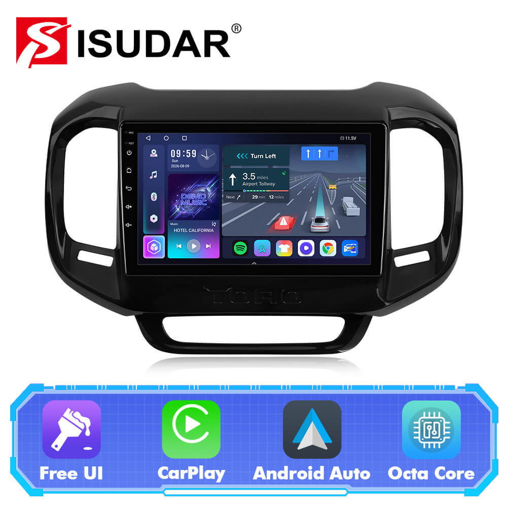 T57 Android 15 Car Stereo 9" 1280*720P  For Fiat Toro 2017-