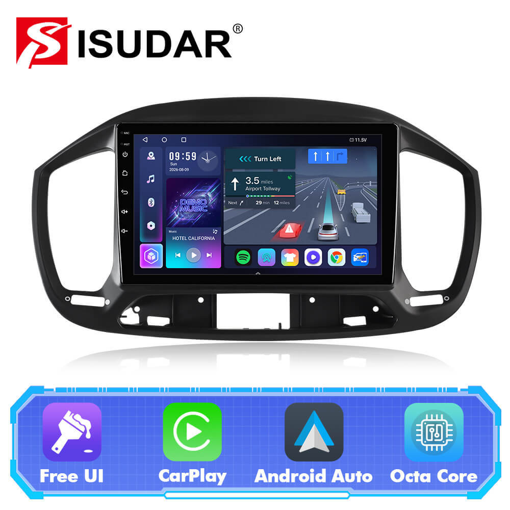 T57 Android 15 Car Stereo 9" 1280*720P  For Fiat Uno 2015-2020