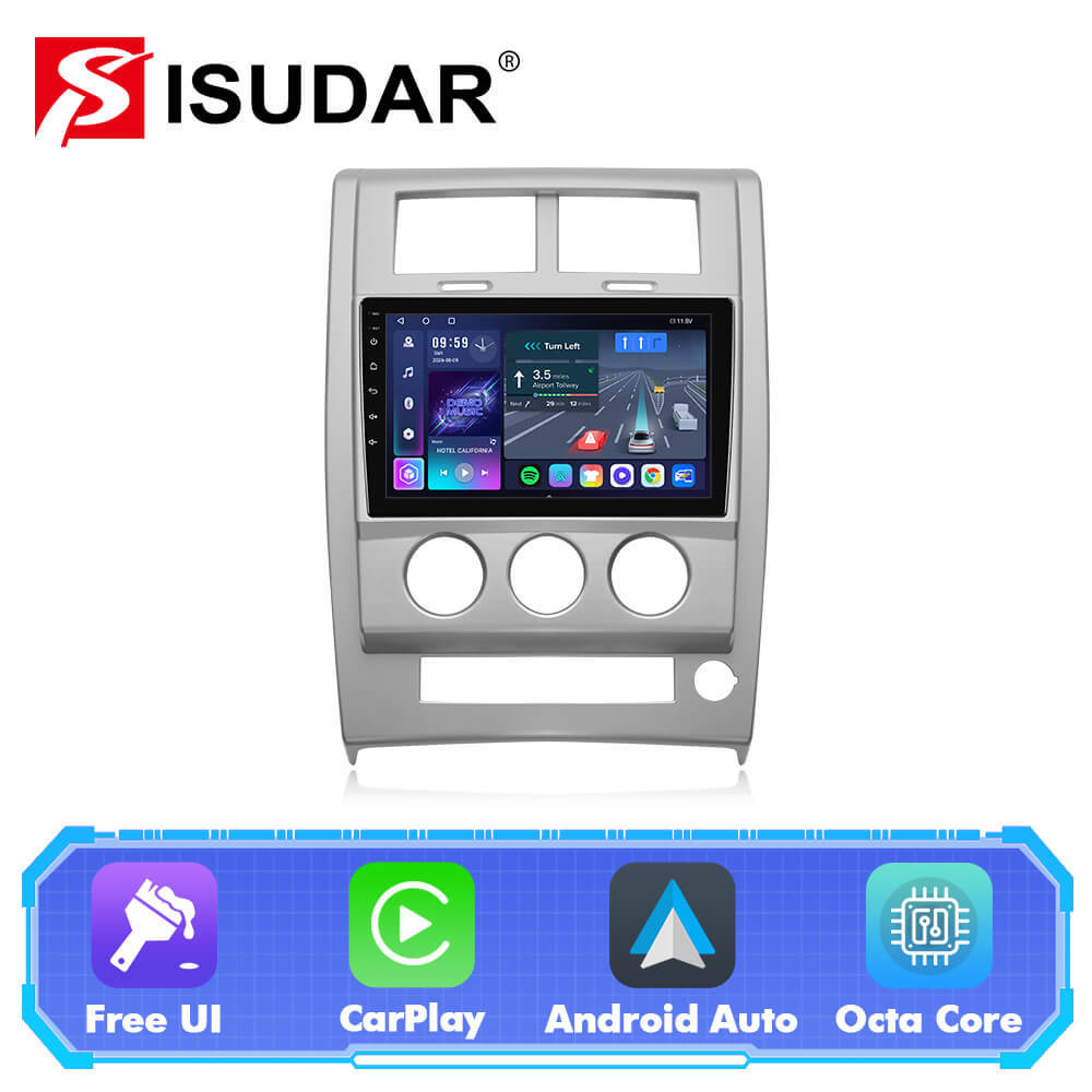 T57 Android 15 Car Stereo 10" 1280*720P For Jeep Liberty 2008-2012