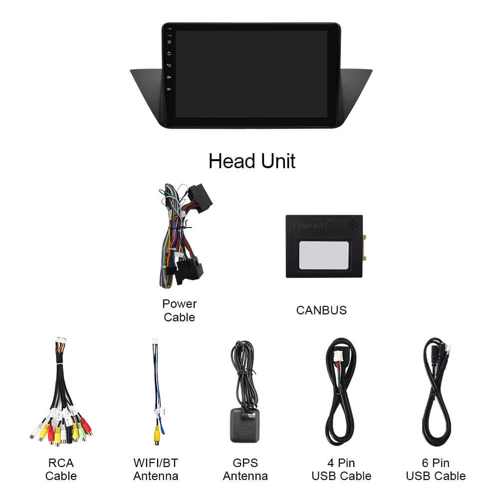 T57 Android 15 Car Stereo 10" 1280*720P For BMW X1 E84 2009-2015