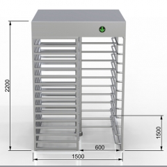 Full Height Turnstile Gate ZC-Q003