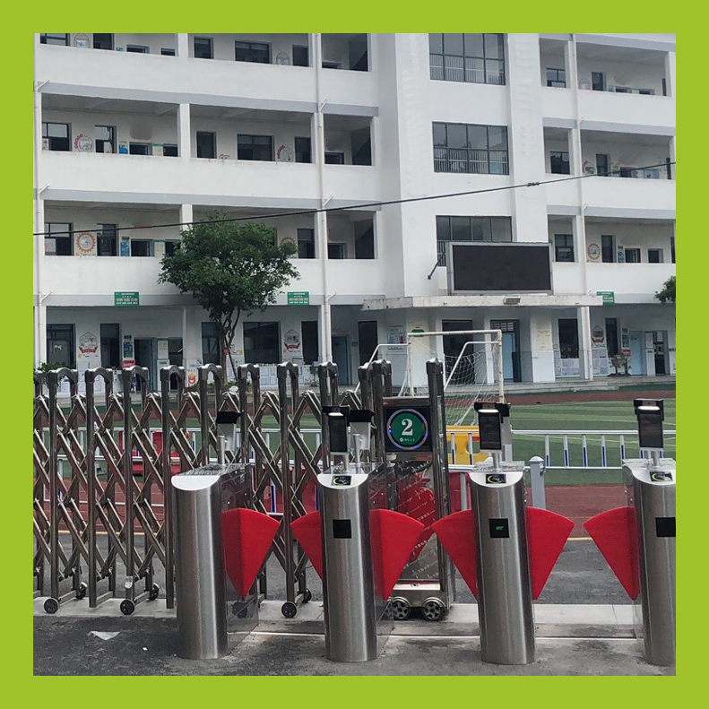 The advantages of campus intelligent turnstile gate