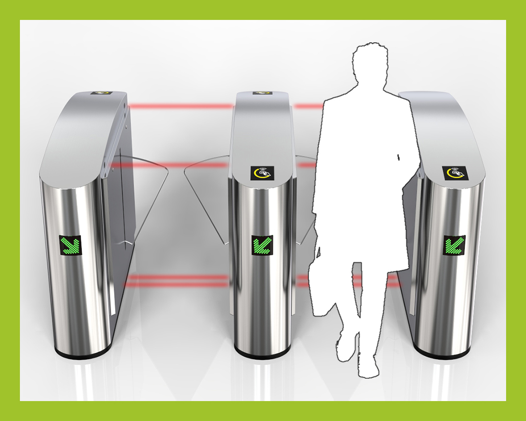 Why do subway stations often use wing turnstile gate? Advantages of subway turnstile gate: mechanical power outage automatic door opening technology