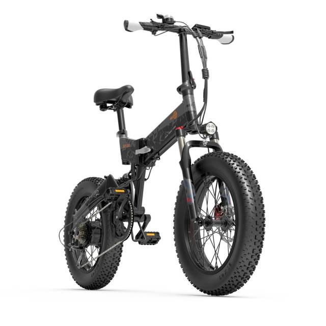 Bezior XF200 48V/15Ah 1000W Electric Moped Bike 40Km/h Power Assist Mileage 130KM Mountain Ebike