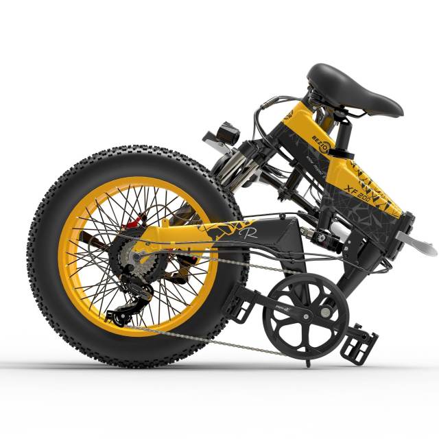 Bezior XF200 48V/15Ah 1000W Electric Moped Bike 40Km/h Power Assist Mileage 130KM Mountain Ebike