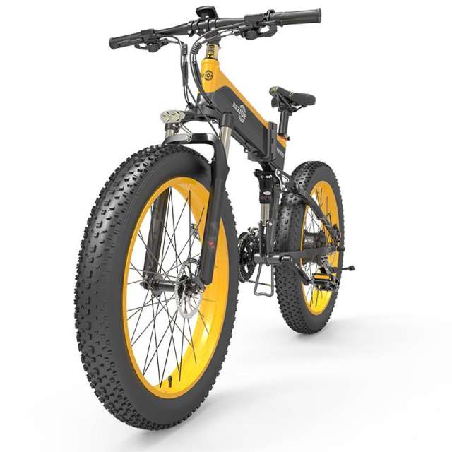 Bezior X1000 1000W 12.8Ah Foldable Electric Bicycle 26 Inch 40Km/h 100 Km Mileage Mountain Moped Bike
