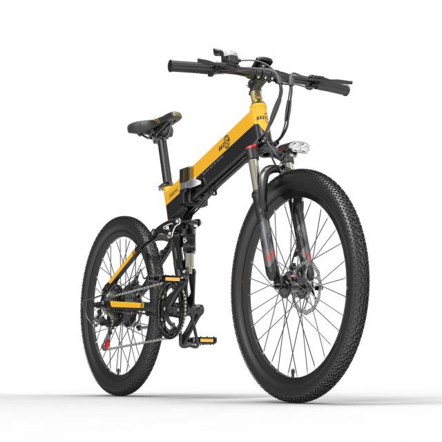 Bezior X500 Pro 500W 48V/10.4Ah Foldable Electric Bicycle 26 Inch 30Km/h Mountain Moped Bike